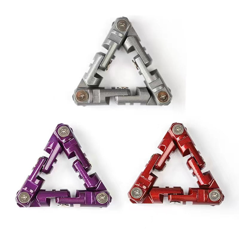 Infinite Flip Chain Fidget Toys Stress Relief s Metal Alloy Massage Bracelet Creative Fingertip