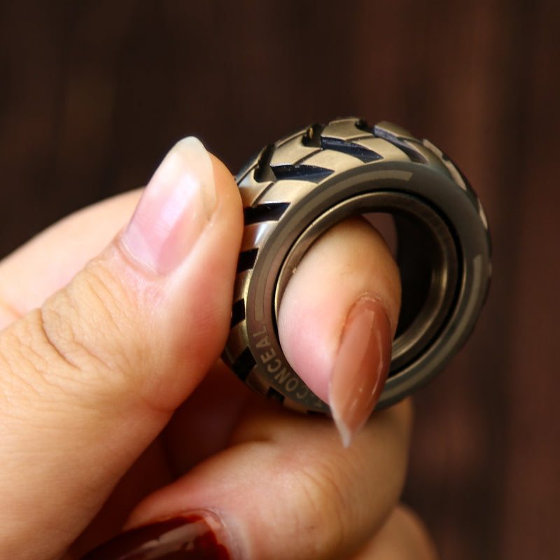 Ratchet Wheel Fidget Ring Fidget