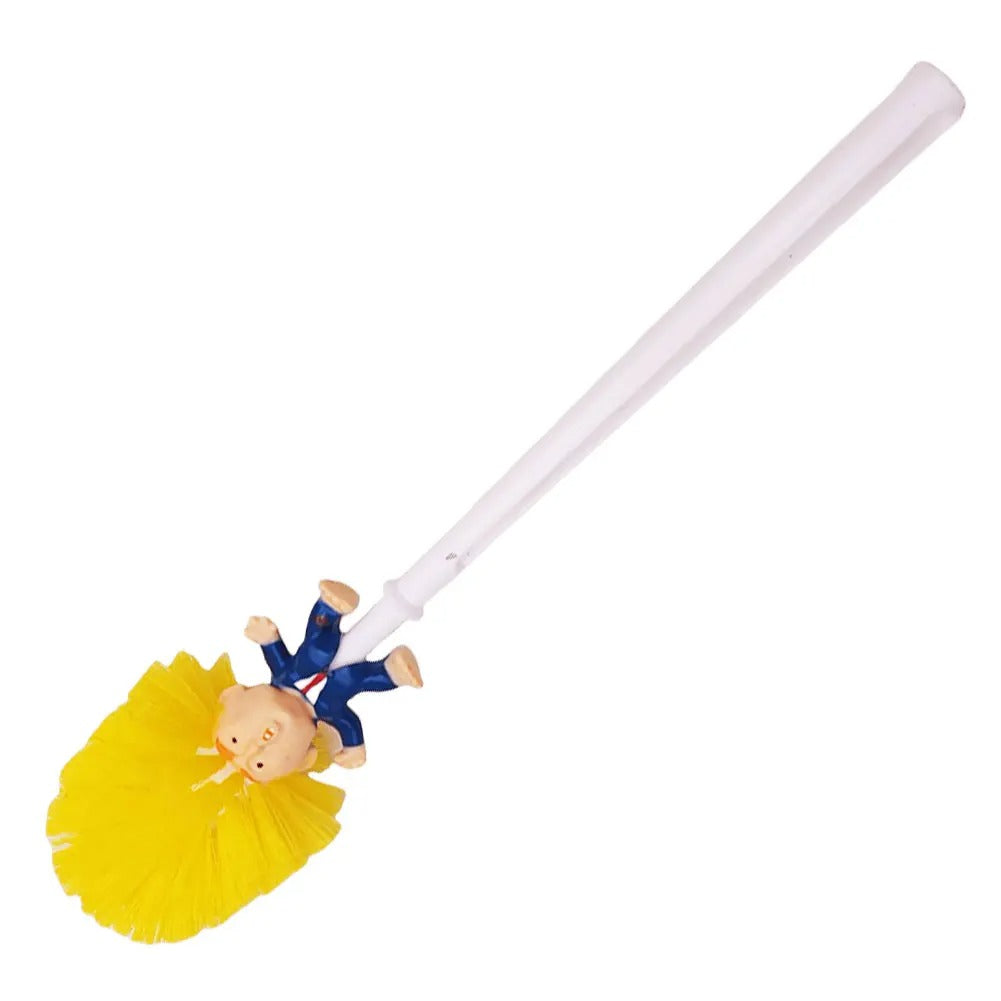 Funny Toilet Cleaning Brush Novelty Donald Bathroom