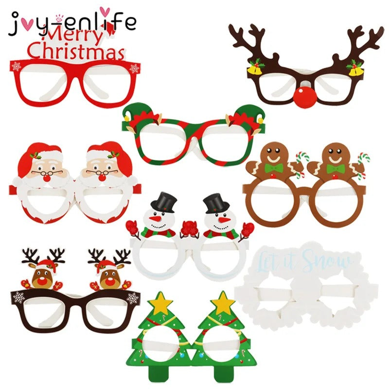 Christmas Glasses (9 Pieces)