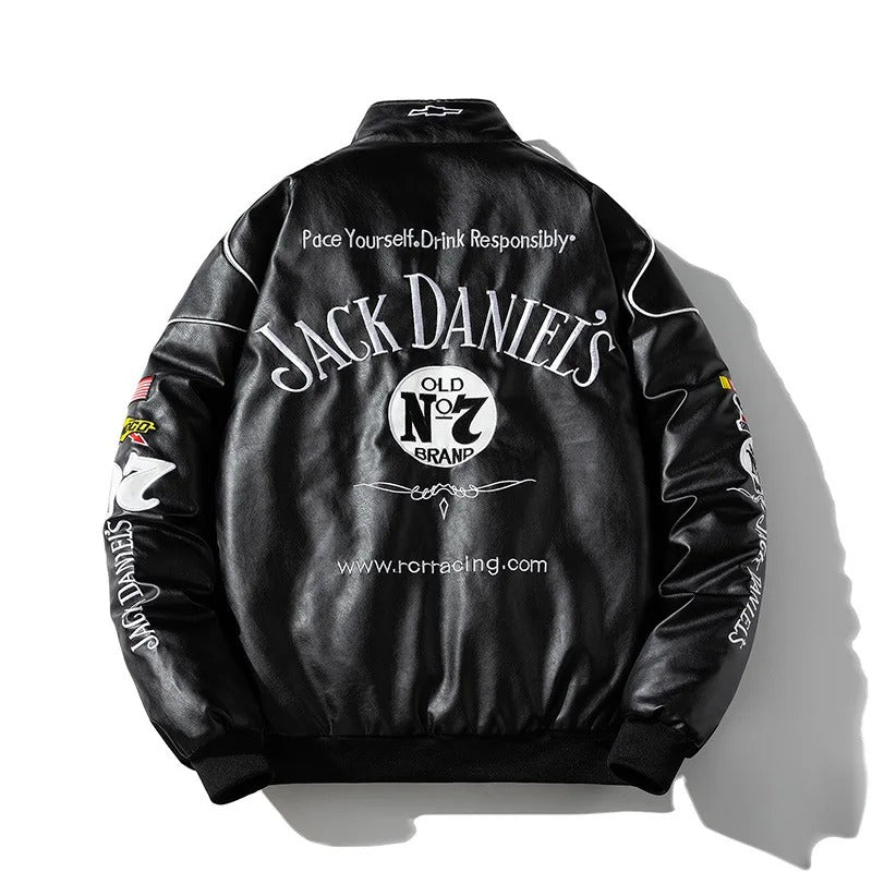 F1 racing jacket embroidered