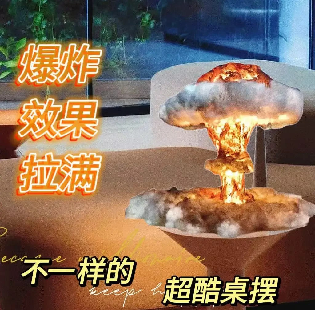 Cloud Lamp Decorative Nuclear Bomb