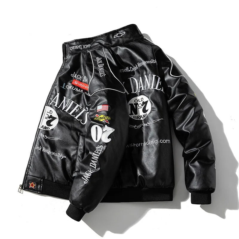F1 racing jacket embroidered