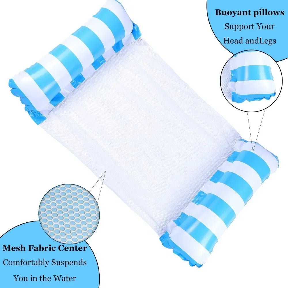Swimming Water Sofa Inflatable Hammock Floating Mat
