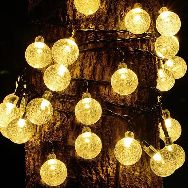 20~100 LED Solar Light Outdoor IP65 Waterproof String Fairy Lamps