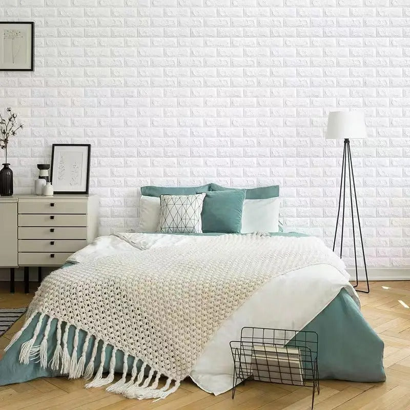 10Pcs 38.5X35cm 3D Wallpaper Decoration Self-adhesive Antique Foam