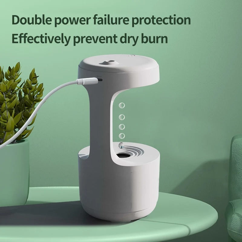 Anti-Gravity Humidifier Aromatherapy Machine with LED Display