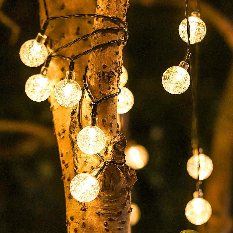 20~100 LED Solar Light Outdoor IP65 Waterproof String Fairy Lamps