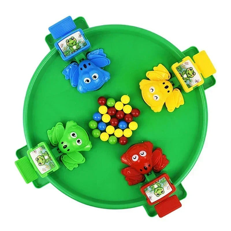 Hungry Frog Eats Beans Strategy Game
