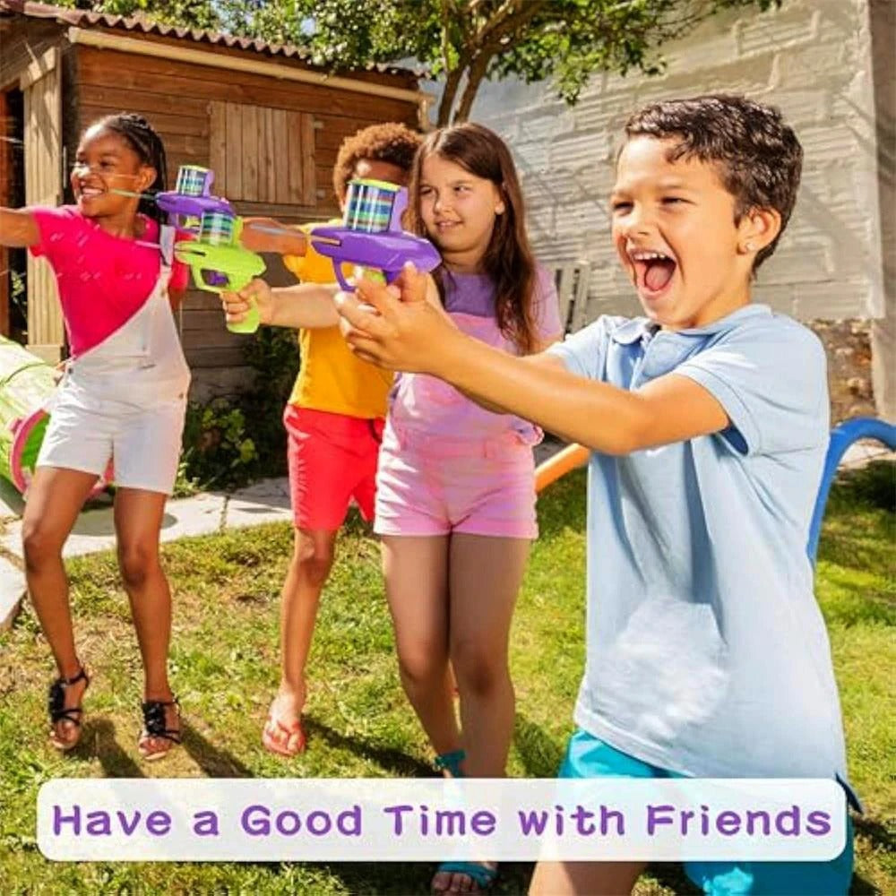 Foam Disc Gun Toy Flying Disc Shooting Launcher