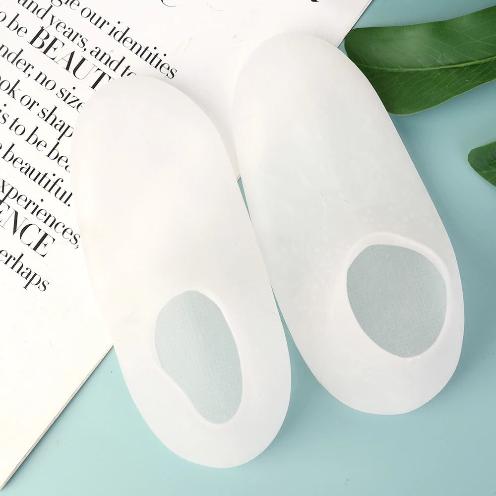 1Pairs Silicone Moisturizing Foot Socks for Dry Cracked Feet Foot Care Socks