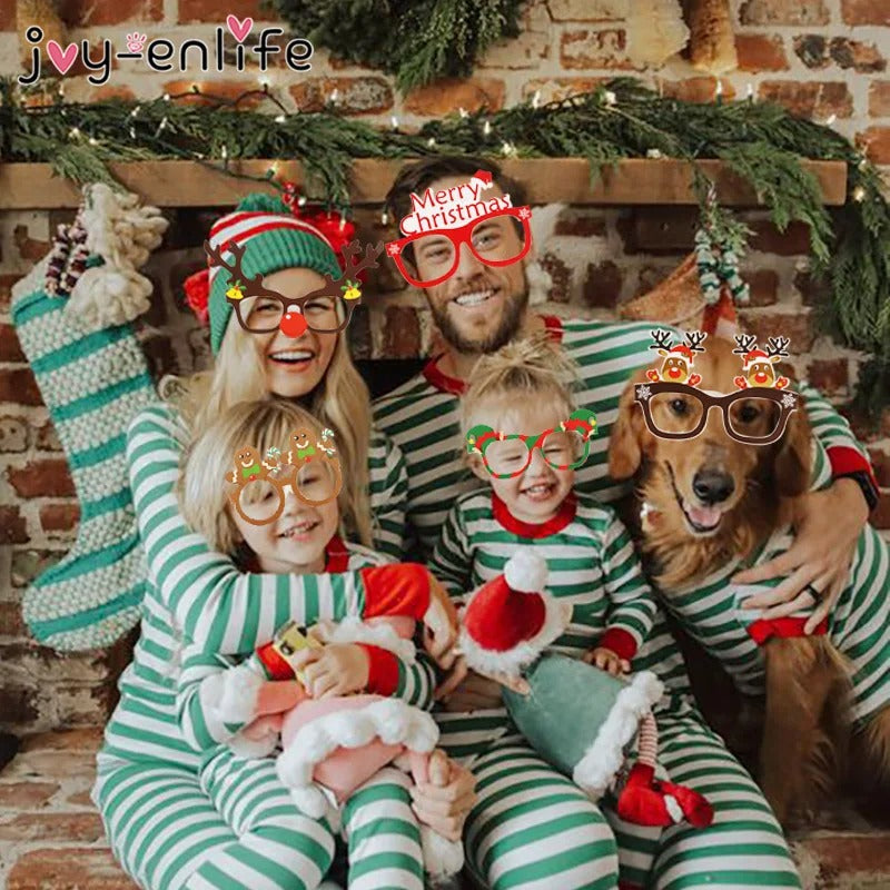 Christmas Glasses (9 Pieces)