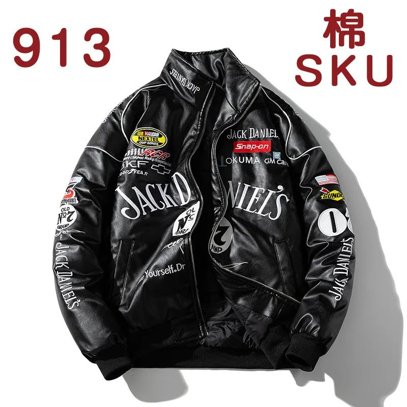 F1 racing jacket embroidered