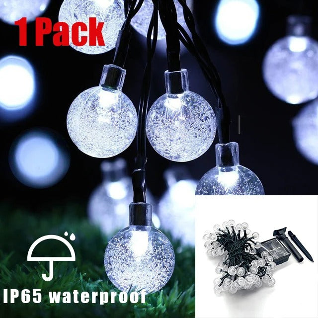 20~100 LED Solar Light Outdoor IP65 Waterproof String Fairy Lamps