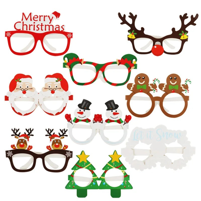 Christmas Glasses (9 Pieces)