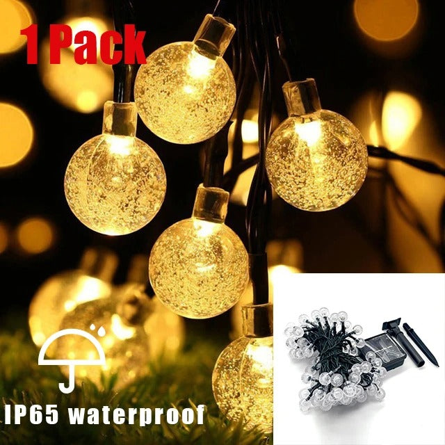20~100 LED Solar Light Outdoor IP65 Waterproof String Fairy Lamps