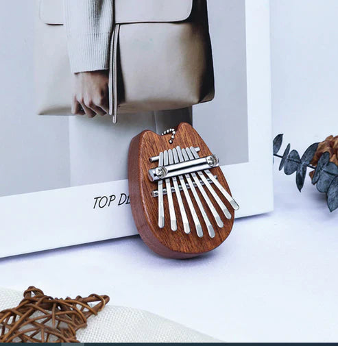 Wooden Mini 8 Keys Pocket Kalimba