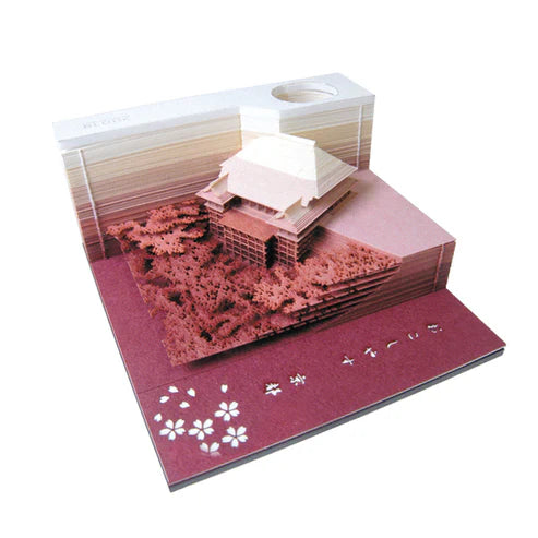 3D Magic Hogwarts Castle Notepads