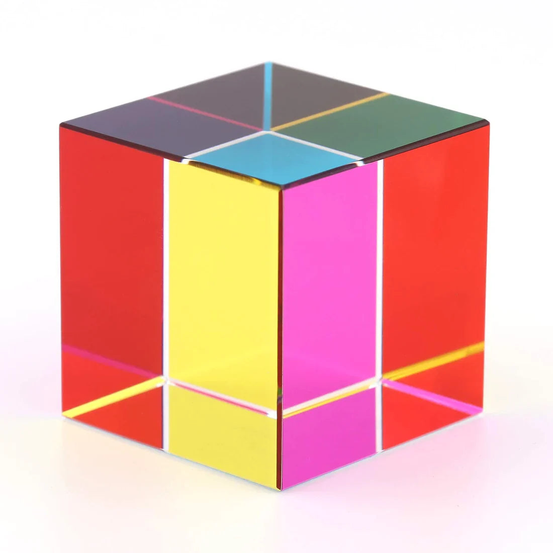 Prism Six-Sided Bright Light Combine Cube