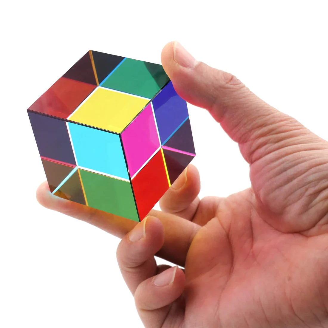 Prism Six-Sided Bright Light Combine Cube