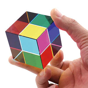 Prism Six-Sided Bright Light Combine Cube