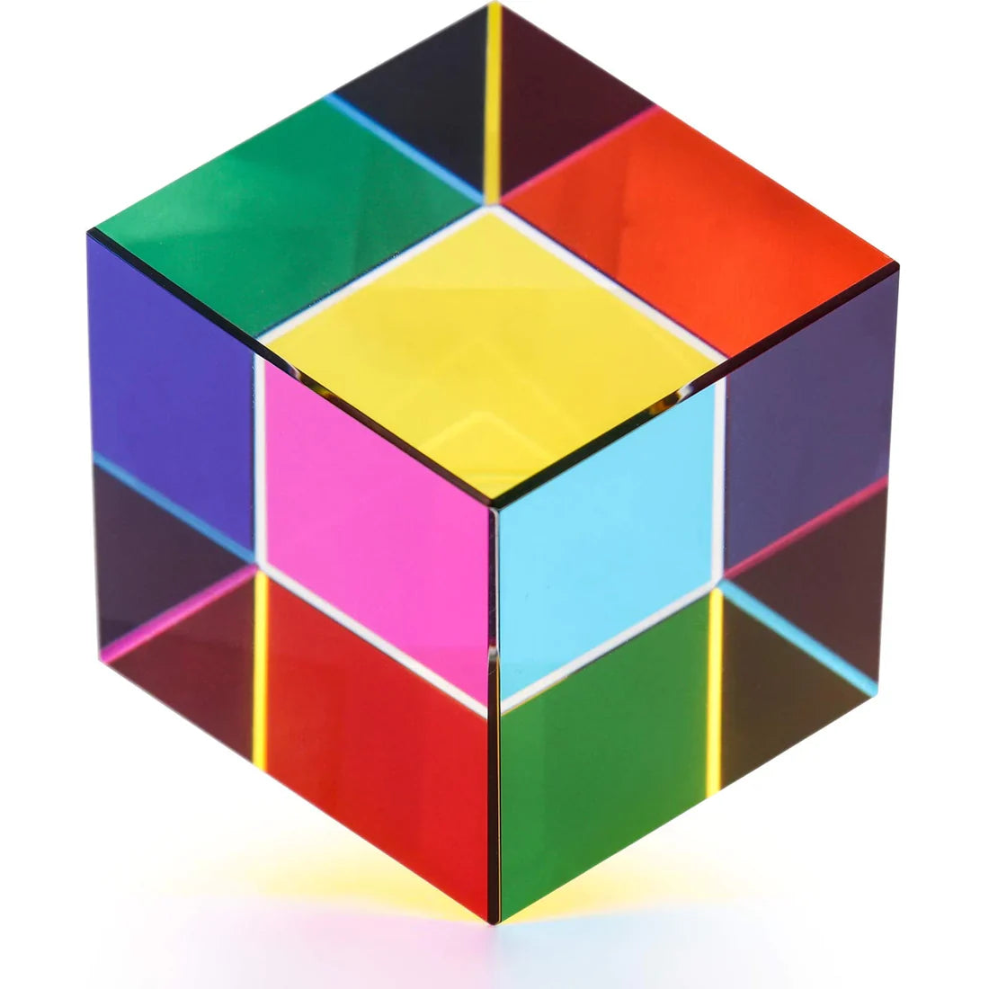 Prism Six-Sided Bright Light Combine Cube
