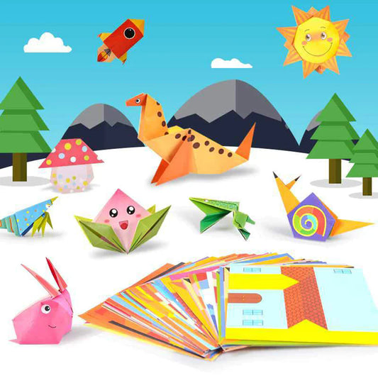 3D Paper Art Kids Craft Toys