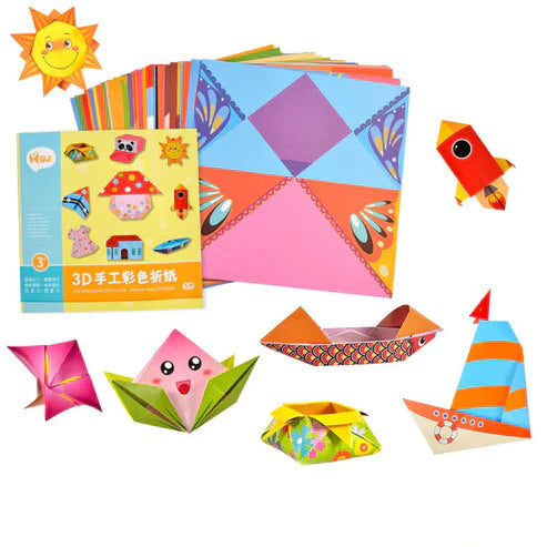 3D Paper Art Kids Craft Toys