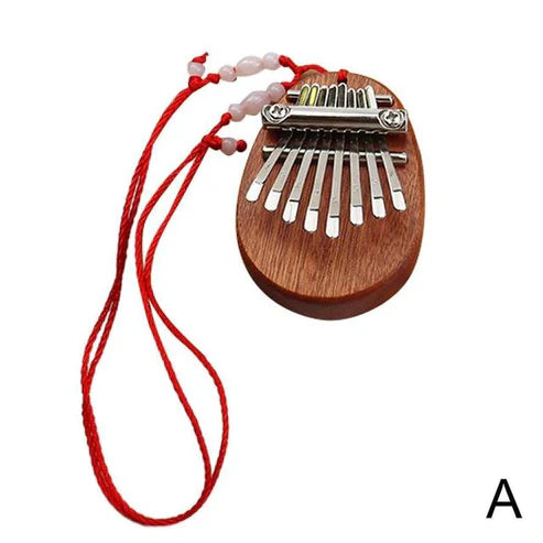 Wooden Mini 8 Keys Pocket Kalimba