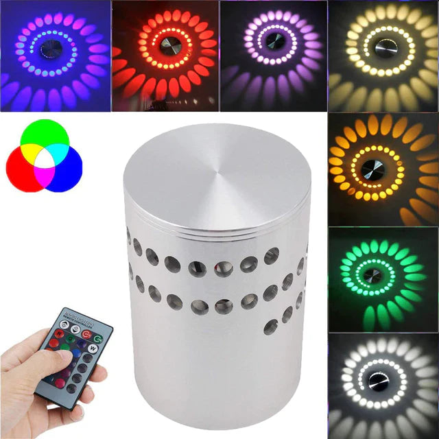 Amazing Spiral Decorating Wall Lamp