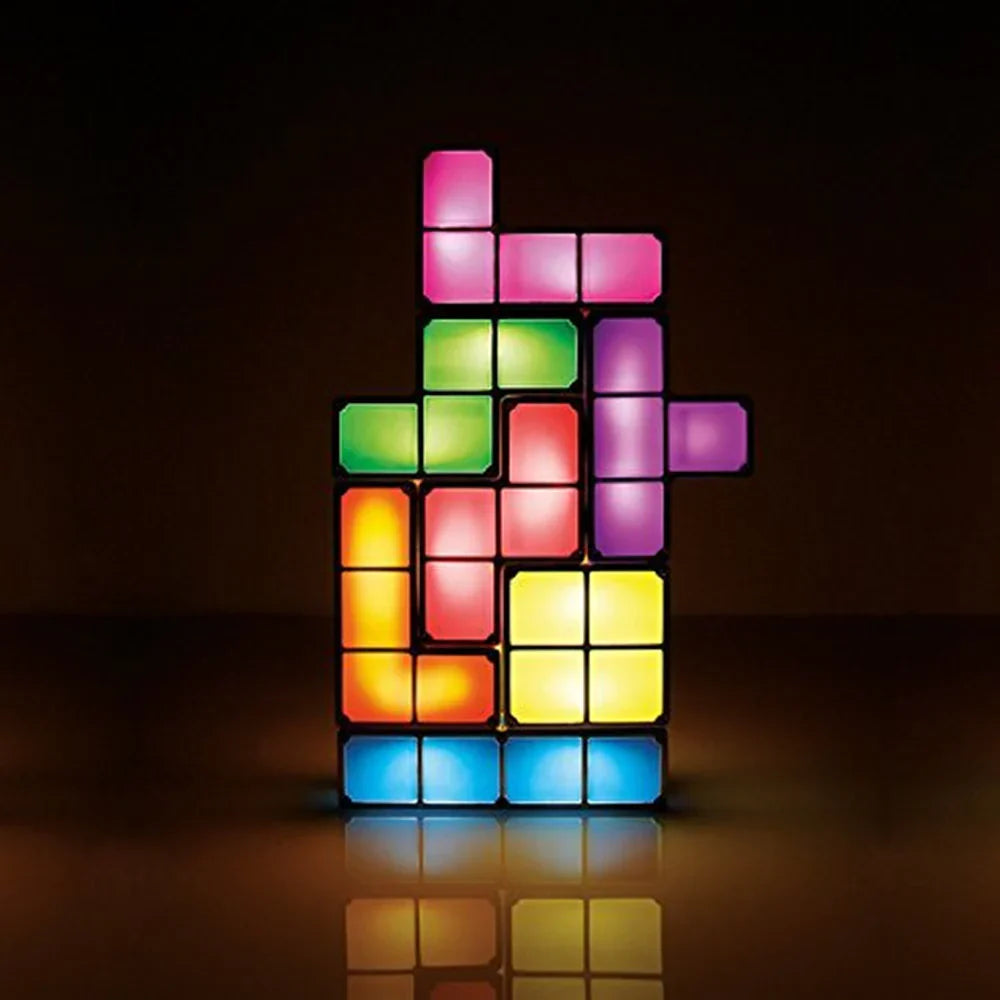 Tetris Puzzle Light Lamp