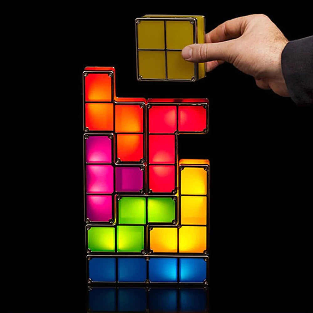 Tetris Puzzle Light Lamp