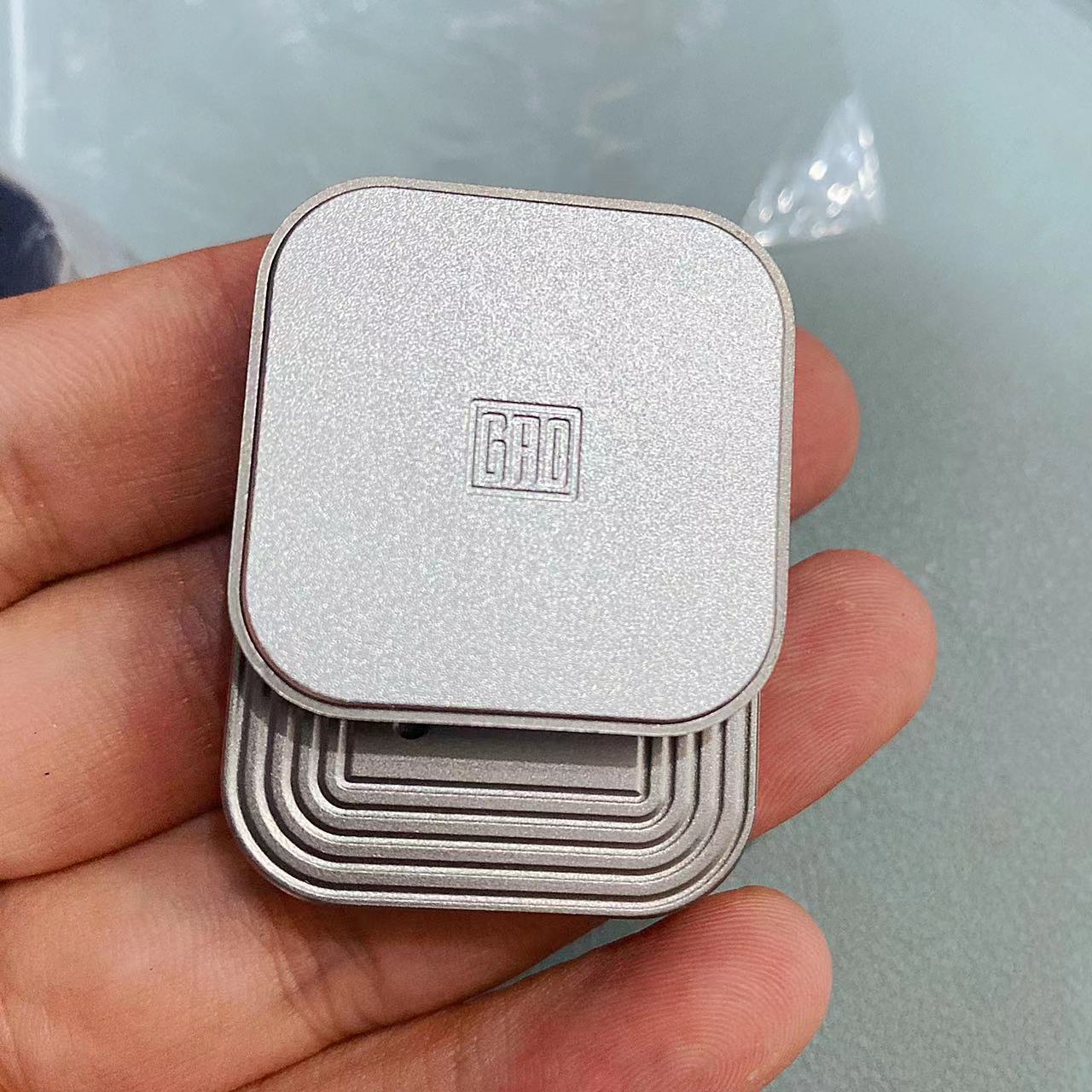Fidget Slider Magnetic Push Metal ADHD Anxiety Stress Relief