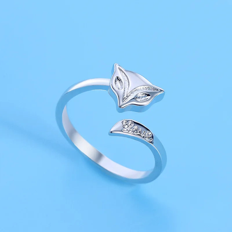 Hot 925 Sterling Silver Ring Adjustable Simplicity