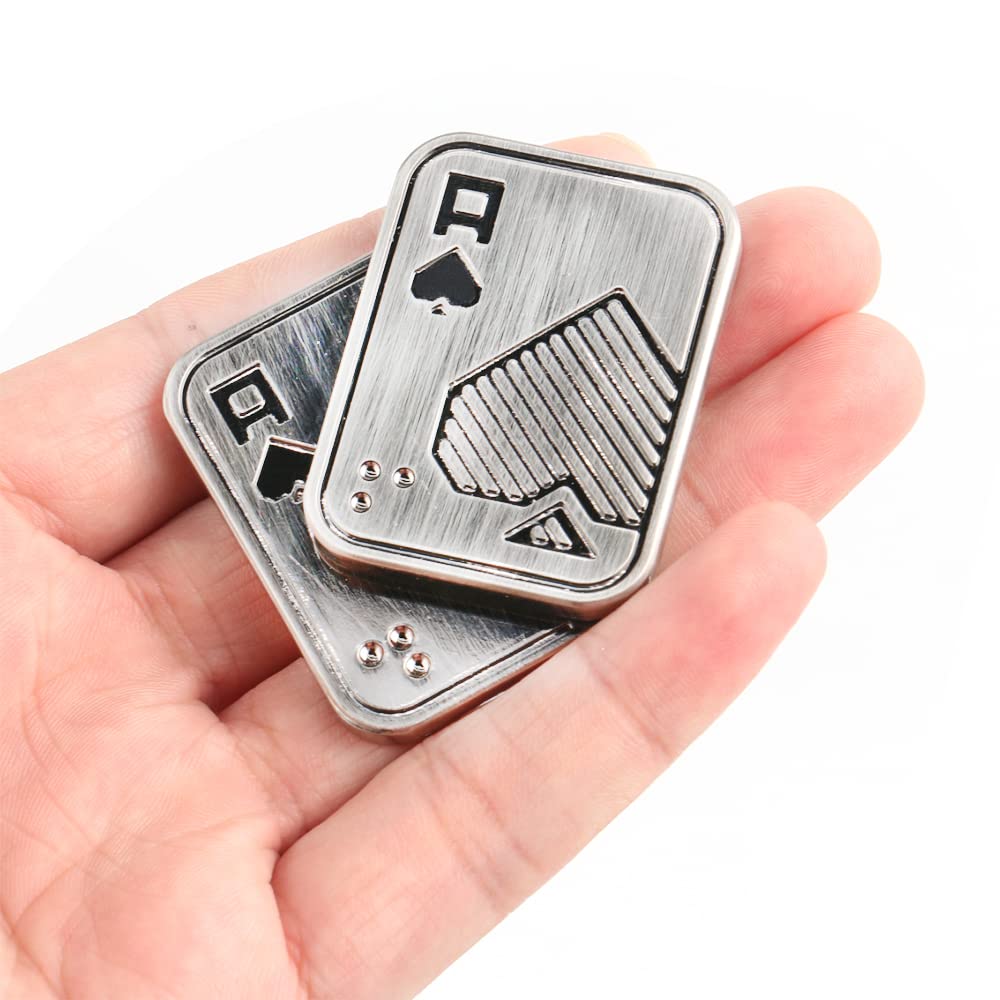 Fidget Slider Magnetic Push Metal ADHD Anxiety Stress Relief