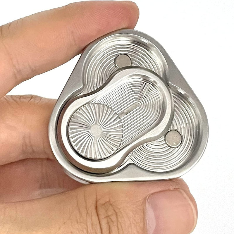 Triangular Rotation Push Magnetic Slider