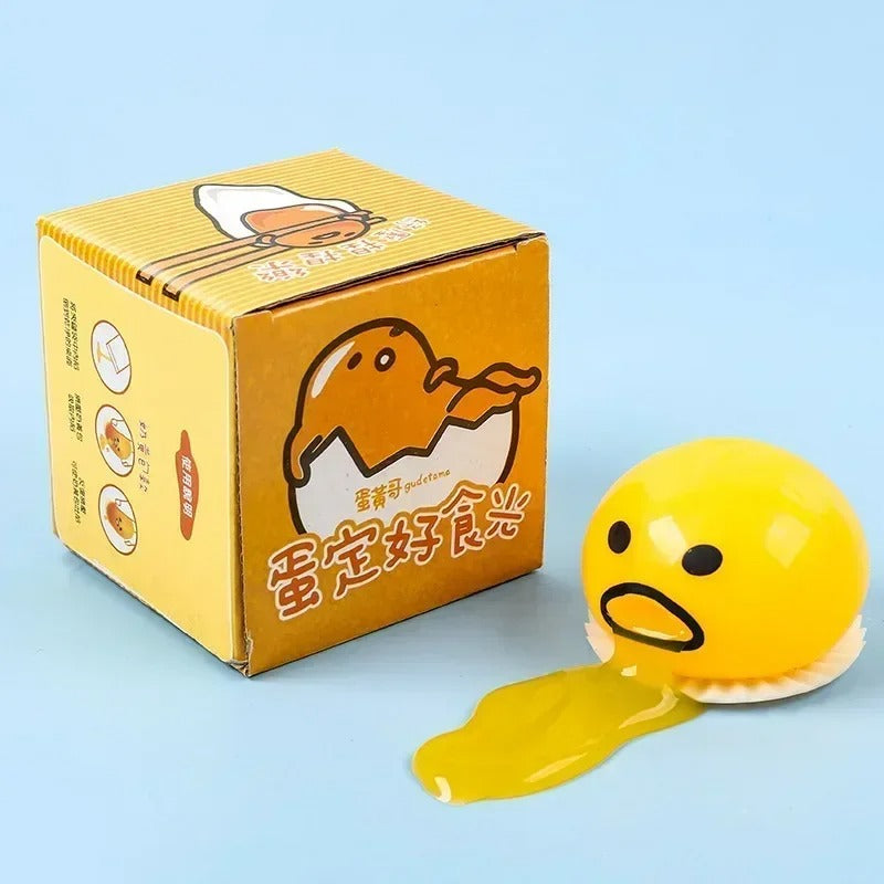 Vomiting Egg Yolk Toys Anti Stress
