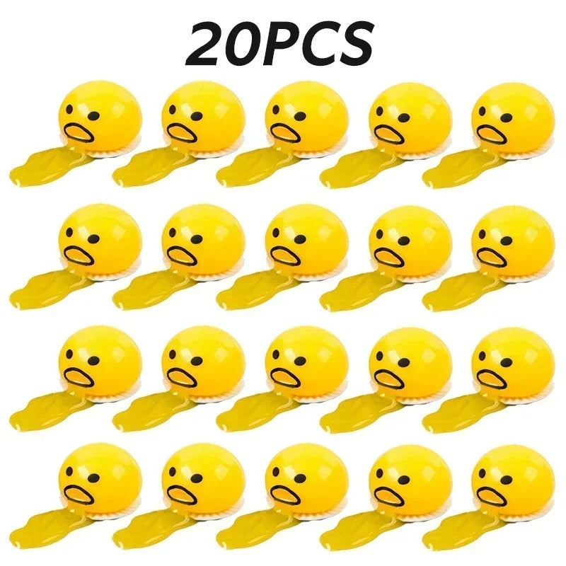 Vomiting Egg Yolk Toys Anti Stress