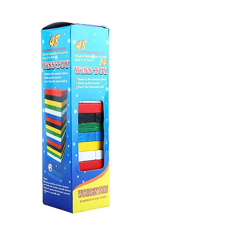 Wooden Blocks Stacking Game