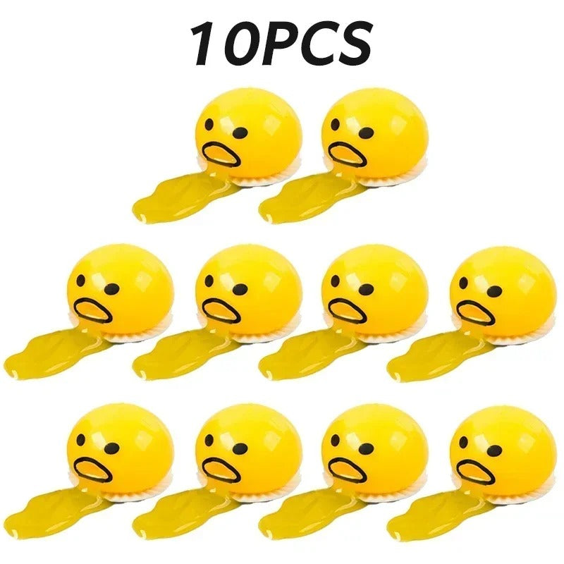 Vomiting Egg Yolk Toys Anti Stress