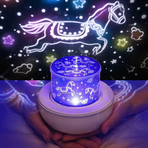 360 Degree Rotating Projection Night Lamp