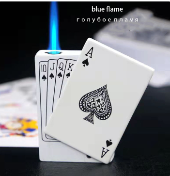 playing cards Ace of spades lighter