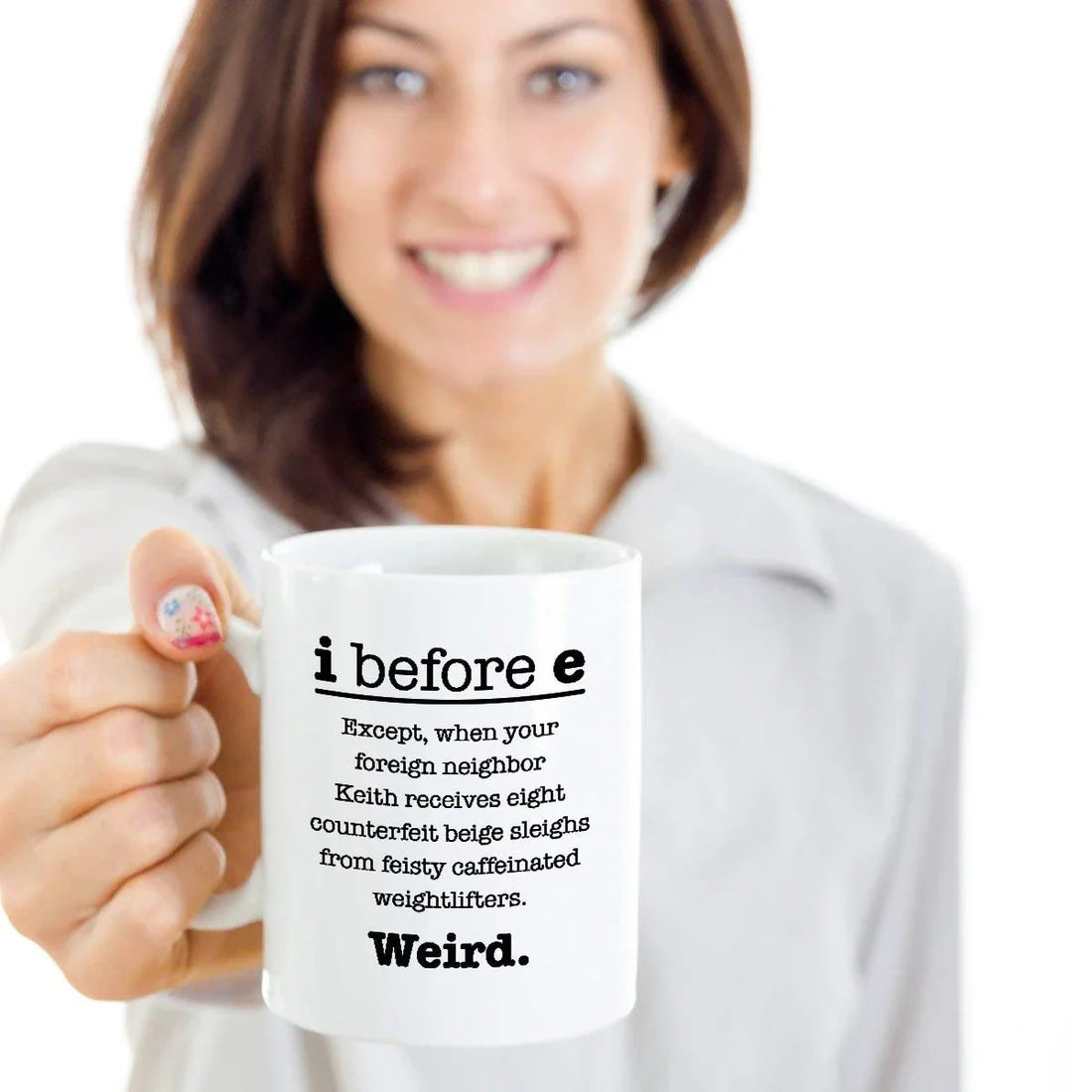 i before e Coffee Mug