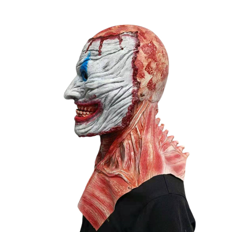 Double-layer Ripped Mask Bloody Horror Skull