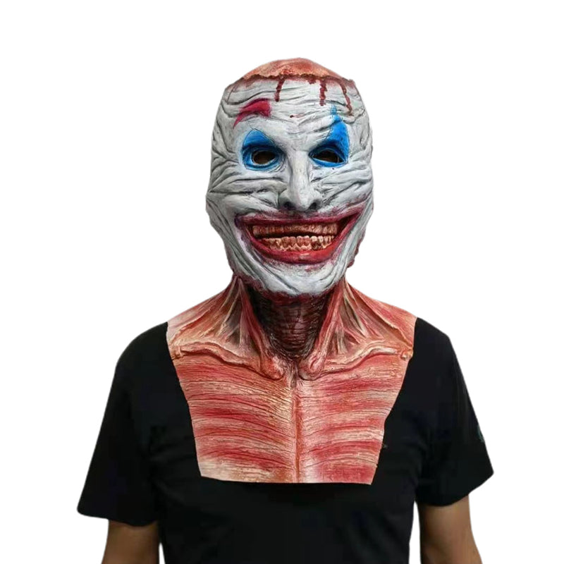 Double-layer Ripped Mask Bloody Horror Skull