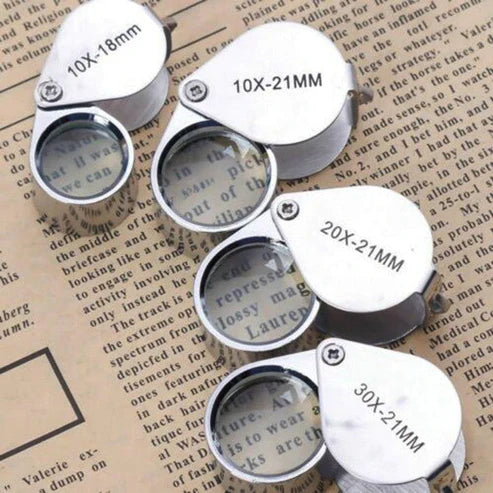 Metal Ultra Vision Glass Magnifier