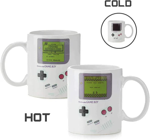 Heat Sensitive Nintendo Game Boy Ceramic Mug