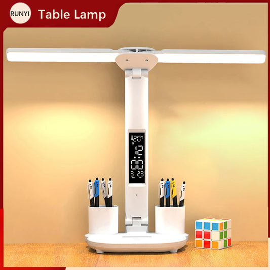 LED Desk Lamp Foldable Table Lamp USB Dimmable Touch