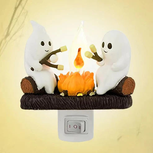 Ghost Campfire Flickering Night light