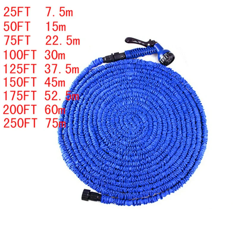 25-200FT Garden Hose Pipe Water Hose Expandable Magic